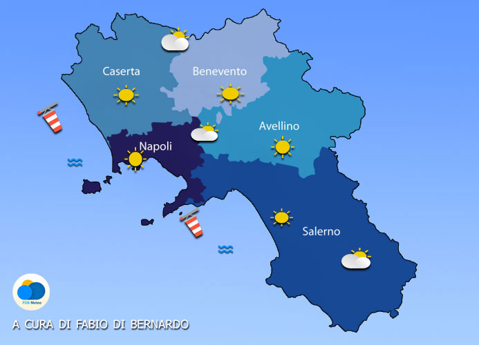 PREVISIONI CAMPANIA 31/08/2024 e 01/09/2024 – SABATO/DOMENICA – CSA METEO